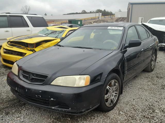 19UUA5673YA027586 - 2000 ACURA 3.2TL BLACK photo 2