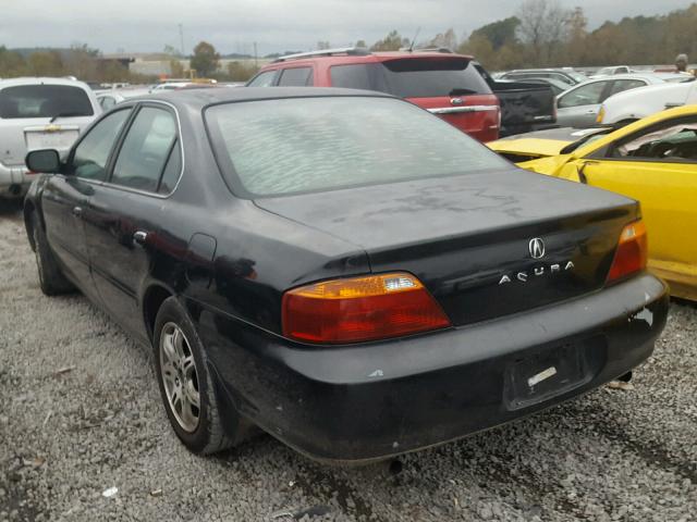 19UUA5673YA027586 - 2000 ACURA 3.2TL BLACK photo 3