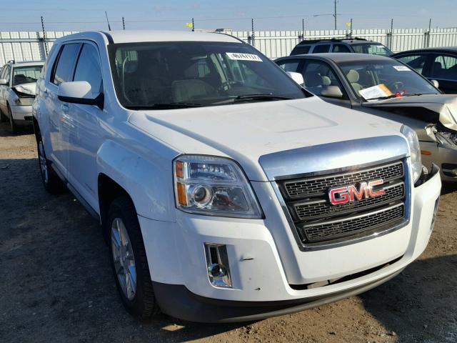 2GKALMEK4C6141697 - 2012 GMC TERRAIN SL WHITE photo 1