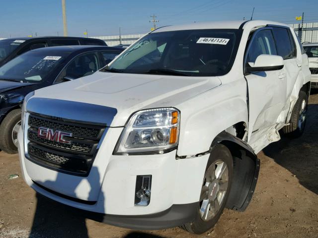 2GKALMEK4C6141697 - 2012 GMC TERRAIN SL WHITE photo 2