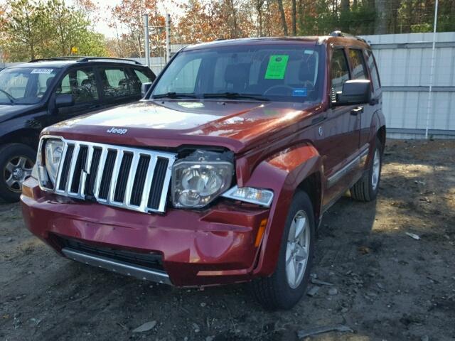 1J4PN5GK9BW546780 - 2011 JEEP LIBERTY LI RED photo 2