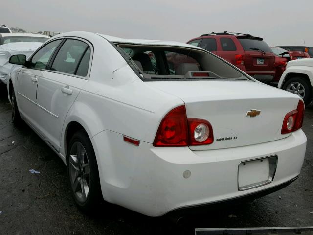 1G1ZC5EB3AF185786 - 2010 CHEVROLET MALIBU 1LT WHITE photo 3