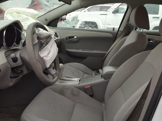 1G1ZC5EB3AF185786 - 2010 CHEVROLET MALIBU 1LT 白色 照片 5