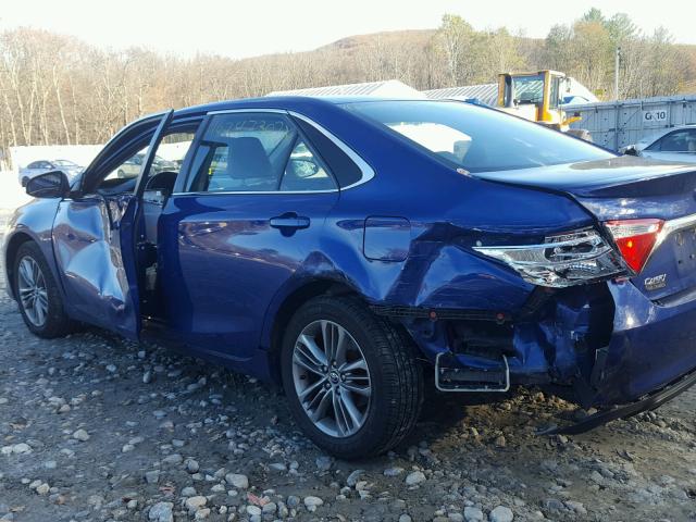 4T1BF1FK9FU884698 - 2015 TOYOTA CAMRY LE BLUE photo 9