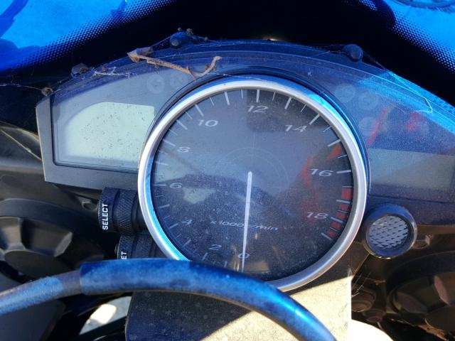 JYARJ12Y17A005012 - 2007 YAMAHA YZFR6 L BLUE photo 8