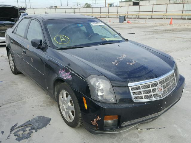 1G6DP577770117682 - 2007 CADILLAC CTS HI FEA BLACK photo 1