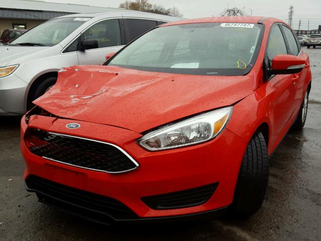 1FADP3K20FL302110 - 2015 FORD FOCUS SE RED photo 2