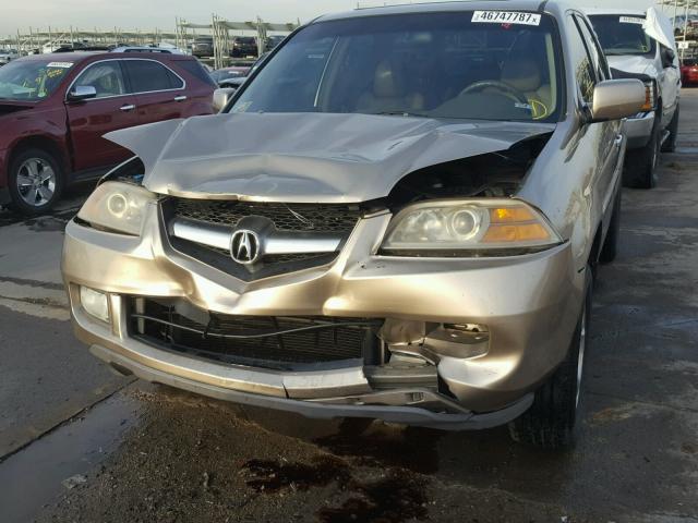 2HNYD18286H500148 - 2006 ACURA MDX GOLD photo 2