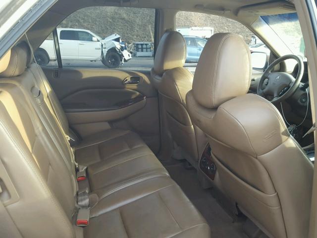 2HNYD18286H500148 - 2006 ACURA MDX GOLD photo 6