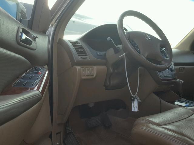 2HNYD18286H500148 - 2006 ACURA MDX GOLD photo 9