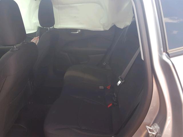 3C4NJCAB8HT668504 - 2017 JEEP COMPASS SP SILVER photo 6