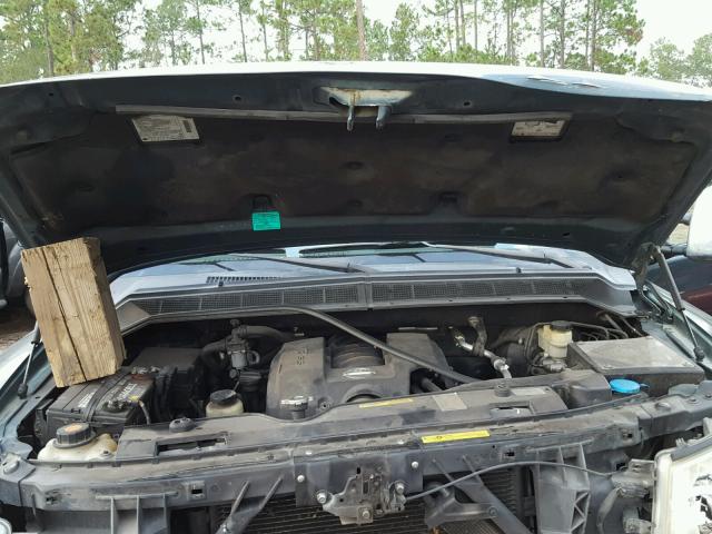 1N6BA07B65N528386 - 2005 NISSAN TITAN XE BLUE photo 7