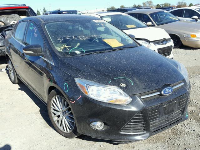 1FAHP3H20CL161883 - 2012 FORD FOCUS SEL BLACK photo 1