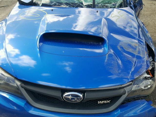 JF1GV7E64BG512897 - 2011 SUBARU IMPREZA WR BLUE photo 7