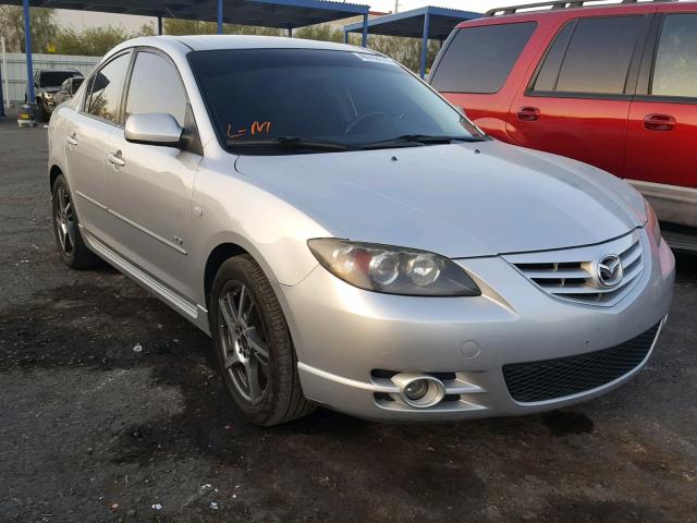 JM1BK323851311558 - 2005 MAZDA 3 S SILVER photo 1