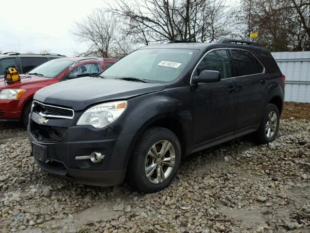 2CNALDEC0B6364169 - 2011 CHEVROLET EQUINOX LT BLACK photo 2