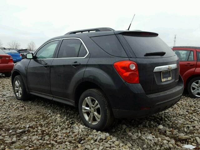 2CNALDEC0B6364169 - 2011 CHEVROLET EQUINOX LT BLACK photo 3