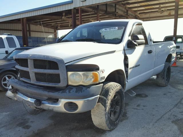 3D7KU26D54G281335 - 2004 DODGE RAM 2500 S თეთრი ფოტო 2