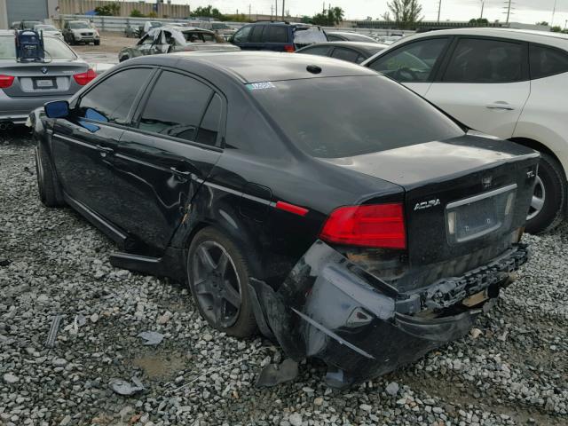 19UUA66294A062248 - 2004 ACURA TL BLACK photo 3