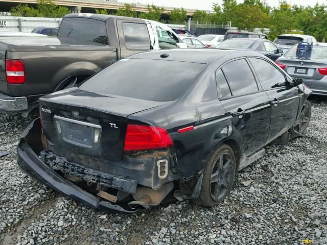 19UUA66294A062248 - 2004 ACURA TL BLACK photo 4