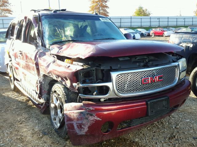 1GKEK63U03J155197 - 2003 GMC YUKON DENA MAROON photo 1