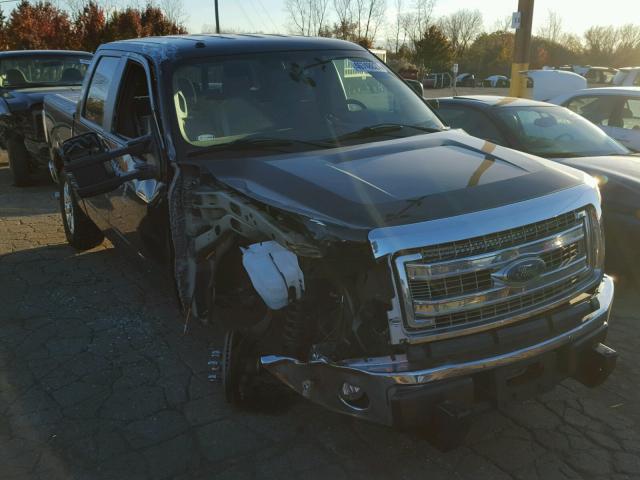 1FTFW1EF0EKF89056 - 2014 FORD F150 SUPER BLACK photo 1