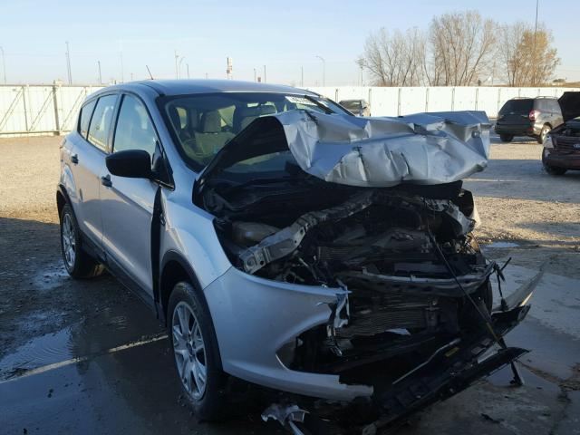 1FMCU0F73DUC71215 - 2013 FORD ESCAPE S SILVER photo 1