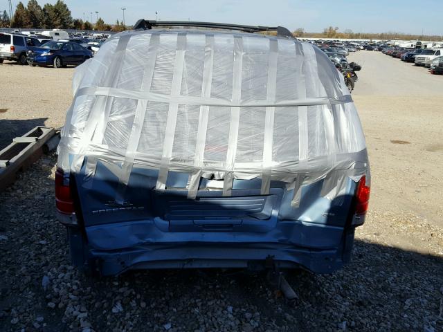 2FMDA51297BA24958 - 2007 FORD FREESTAR S BLUE photo 9