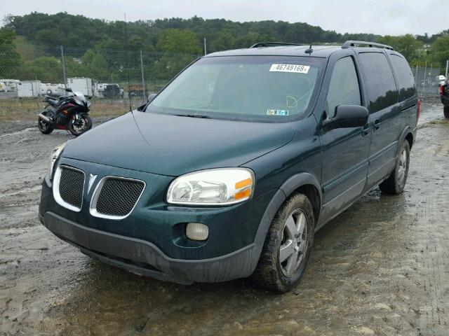 1GMDV33L65D253510 - 2005 PONTIAC MONTANA SV GREEN photo 2