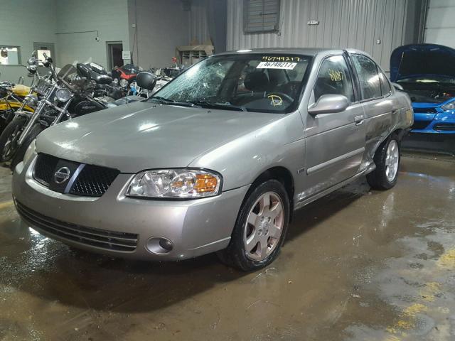 3N1CB51D86L590081 - 2006 NISSAN SENTRA 1.8 GRAY photo 2