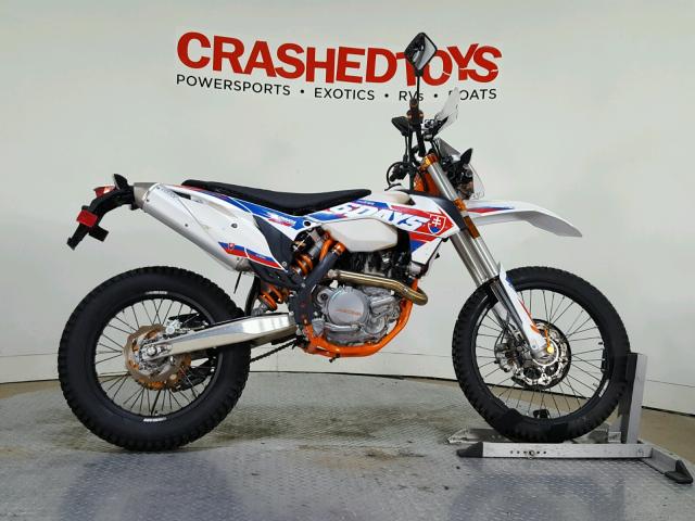 VBKEXP409GM402380 - 2016 KTM 500 XC-W WHITE photo 1