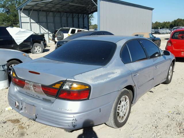 1G2HX52K64U211541 - 2004 PONTIAC BONNEVILLE SILVER photo 4