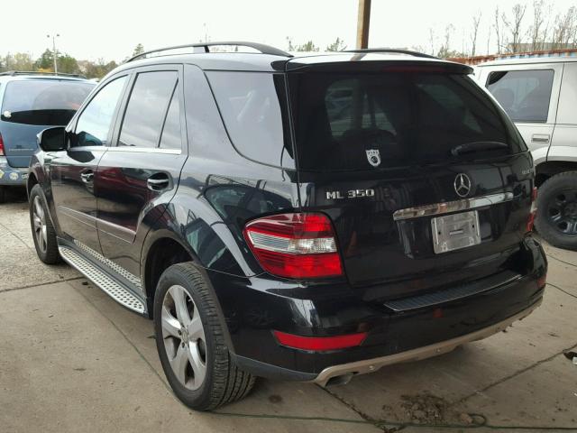 4JGBB2FB5AA534061 - 2010 MERCEDES-BENZ ML 350 BLU BLACK photo 3