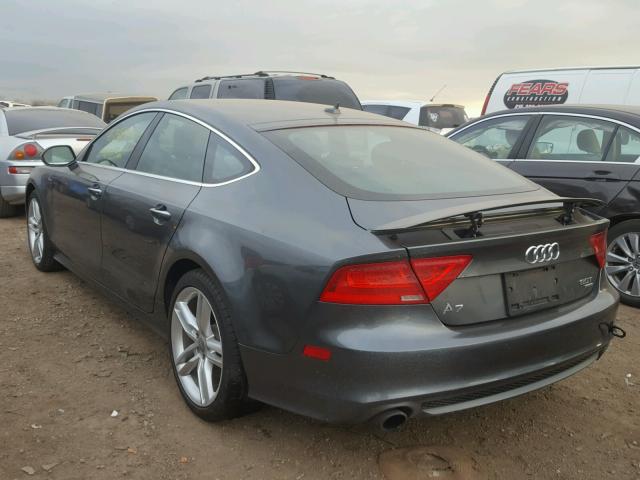 WAU2GAFC3EN061040 - 2014 AUDI A7 PRESTIG GRAY photo 3