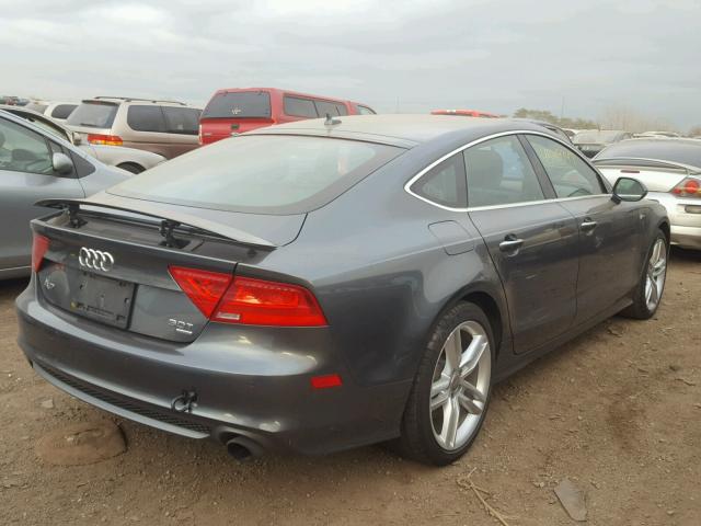 WAU2GAFC3EN061040 - 2014 AUDI A7 PRESTIG GRAY photo 4