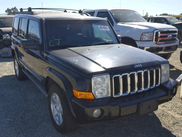 1J8HG48N96C366951 - 2006 JEEP COMMANDER შავი ფოტო 1