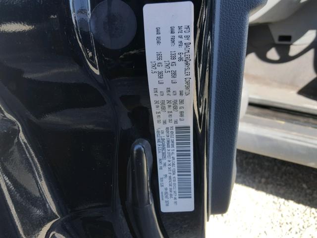 1J8HG48N96C366951 - 2006 JEEP COMMANDER შავი ფოტო 10