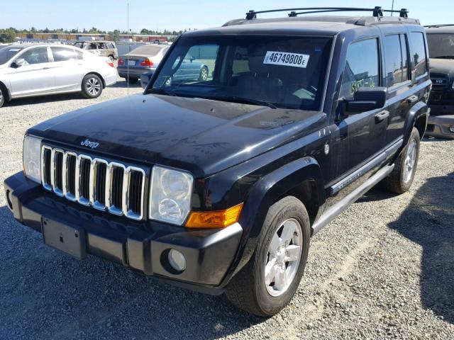 1J8HG48N96C366951 - 2006 JEEP COMMANDER შავი ფოტო 2
