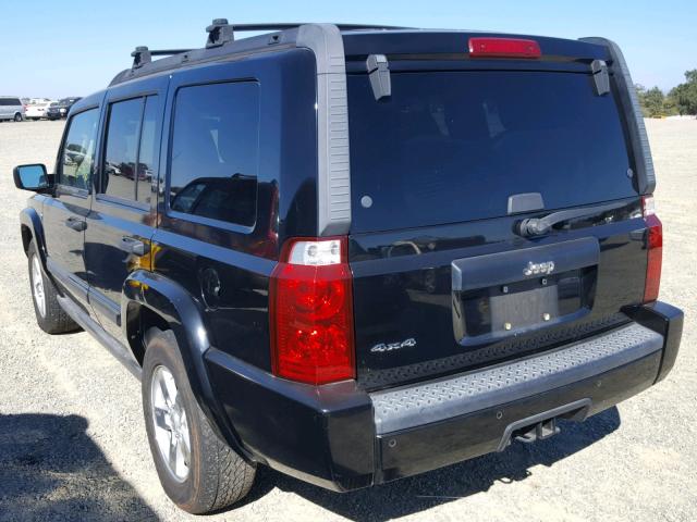 1J8HG48N96C366951 - 2006 JEEP COMMANDER შავი ფოტო 3
