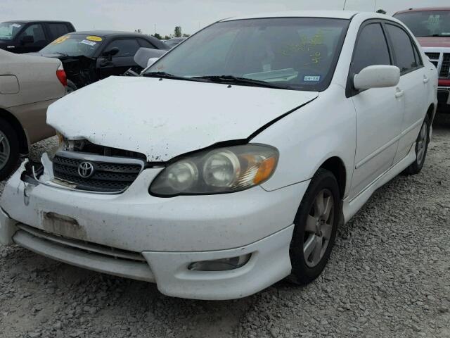 1NXBR32E67Z900716 - 2007 TOYOTA COROLLA CE WHITE photo 2