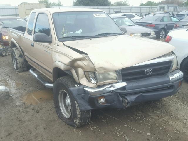 5TESN92N1YZ710818 - 2000 TOYOTA TACOMA XTR GOLD photo 1