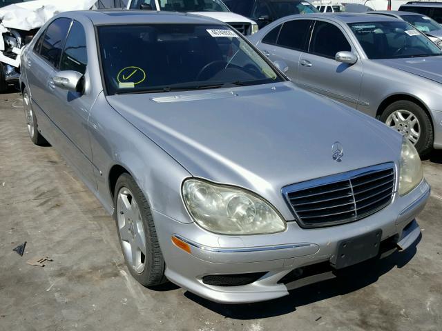 WDBNG75J55A443286 - 2005 MERCEDES-BENZ S 500 SILVER photo 1