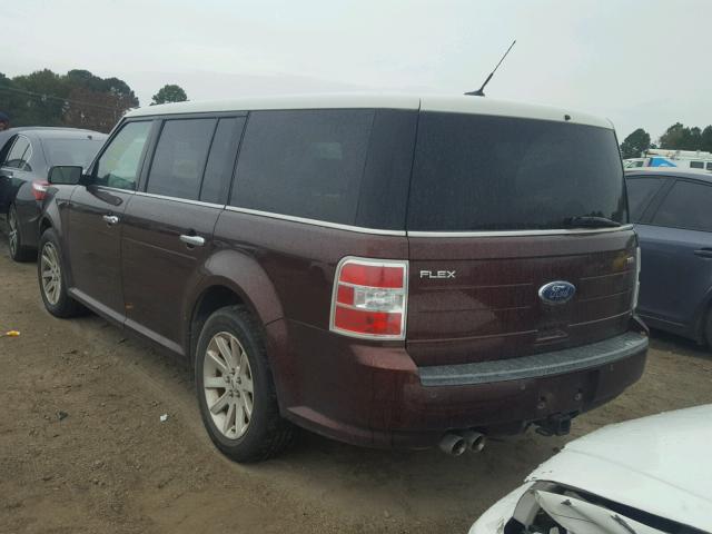 2FMDK52C79BA75303 - 2009 FORD FLEX SEL BROWN photo 3