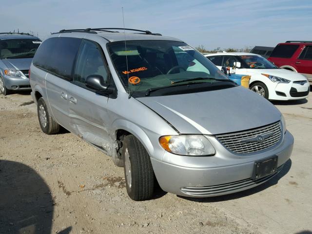 2C8GP44L73R102183 - 2003 CHRYSLER TOWN & COU SILVER photo 1