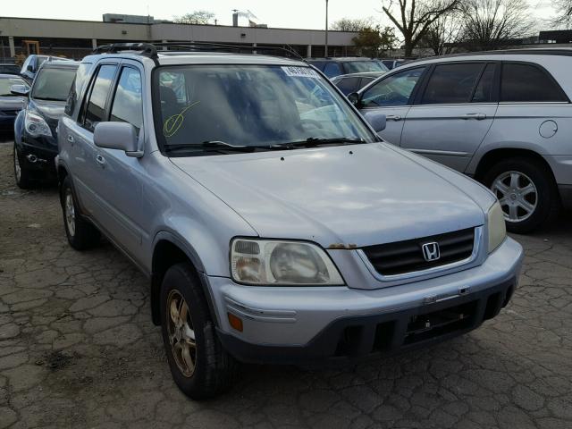 JHLRD18791C004716 - 2001 HONDA CR-V SE SILVER photo 1