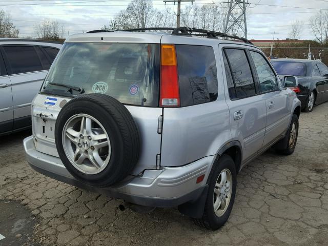 JHLRD18791C004716 - 2001 HONDA CR-V SE SILVER photo 4