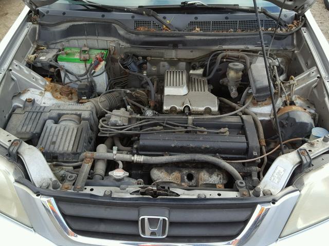 JHLRD18791C004716 - 2001 HONDA CR-V SE SILVER photo 7