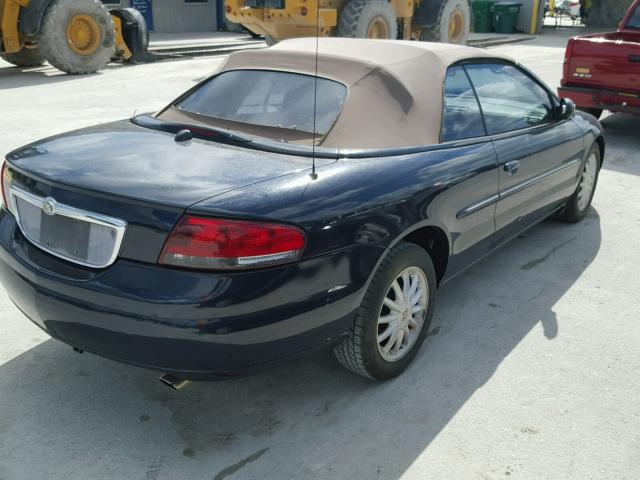 1C3EL55U51N598455 - 2001 CHRYSLER SEBRING BLACK photo 4