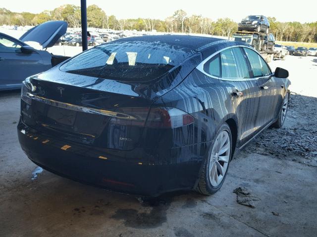 5YJSA1E27GF167294 - 2016 TESLA MODEL S BLACK photo 4