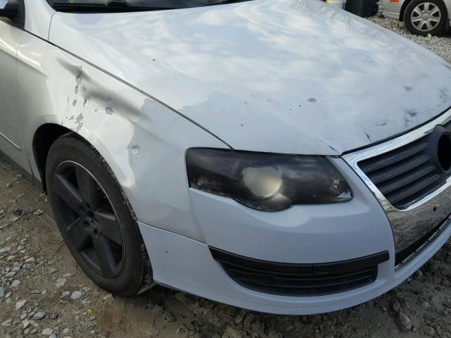 WVWJK73C27P046623 - 2007 VOLKSWAGEN PASSAT SILVER photo 9